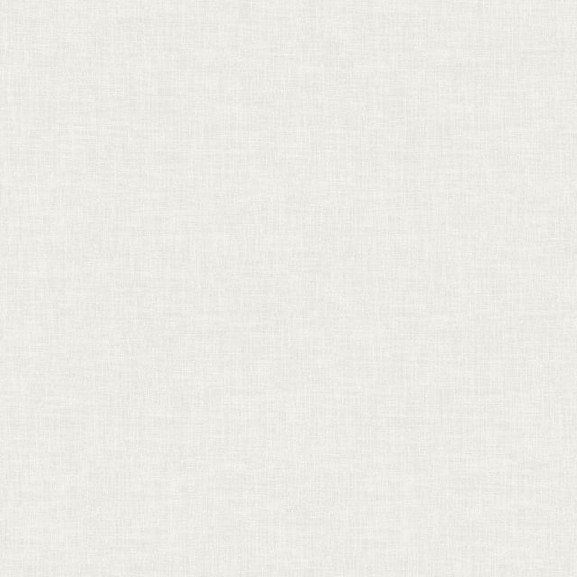 Veer Decor Antibes Linen Weave Texture White Wallpaper