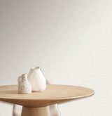 Veer Decor Antibes Linen Weave Texture White Wallpaper