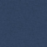 Veer Decor Antibes Linen Weave Texture Navy Wallpaper