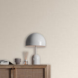 Veer Decor Antibes Linen Weave Texture Cream Wallpaper