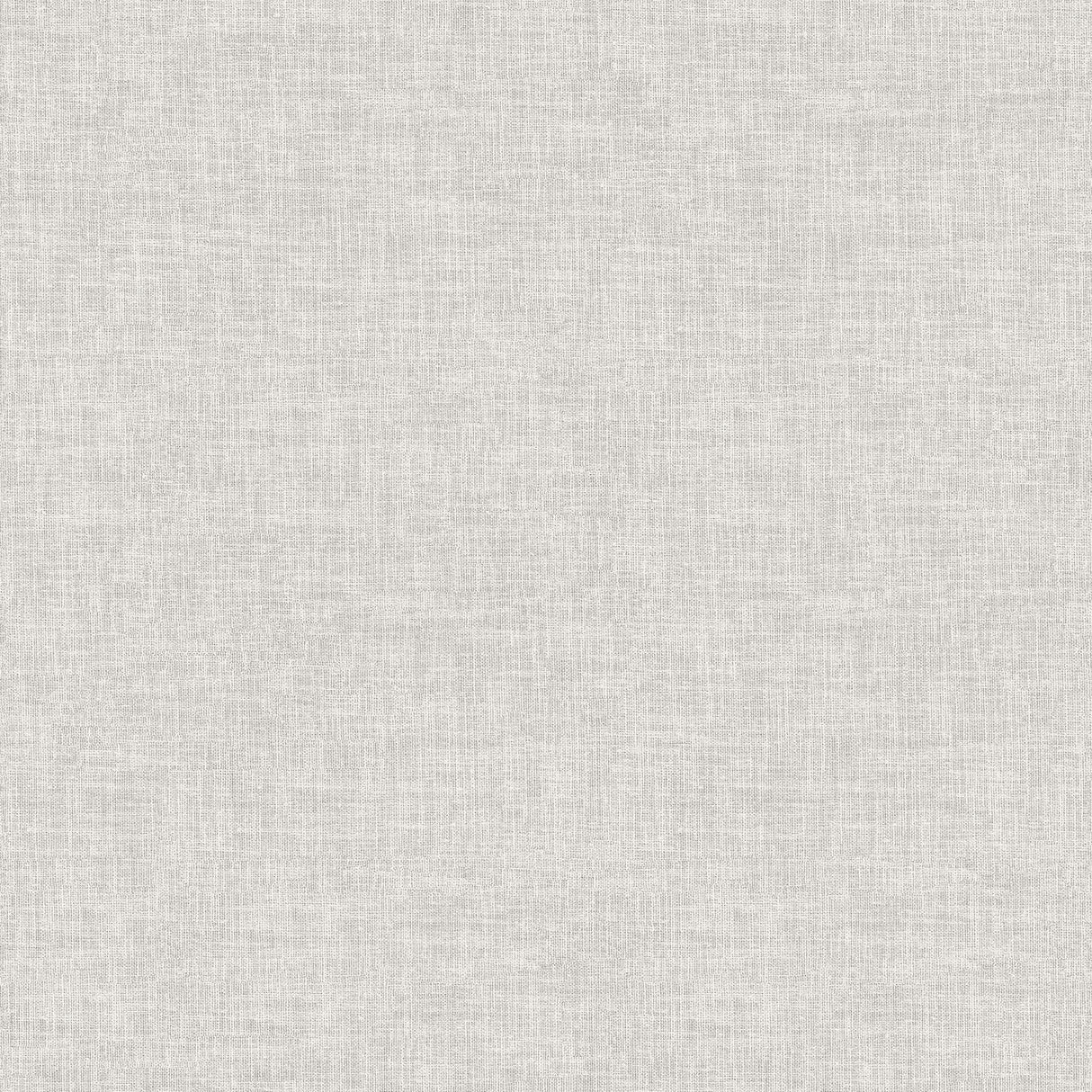 Veer Decor Antibes Linen Weave Texture Light Grey Wallpaper