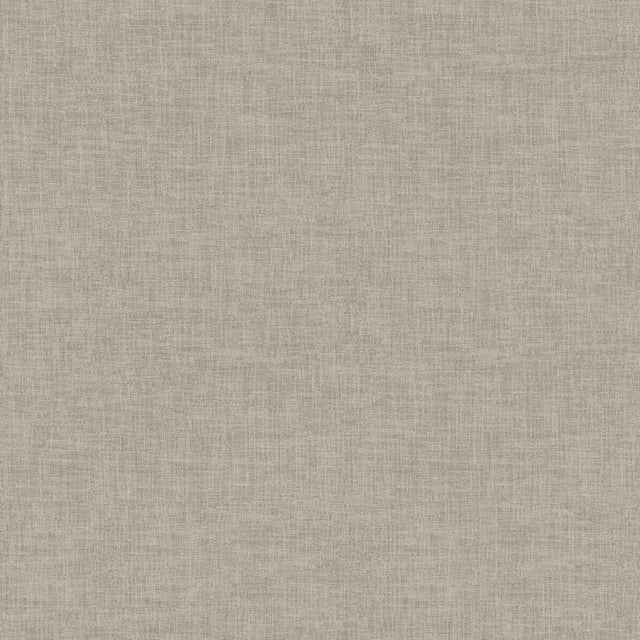 Veer Decor Antibes Linen Weave Texture Sepia Wallpaper