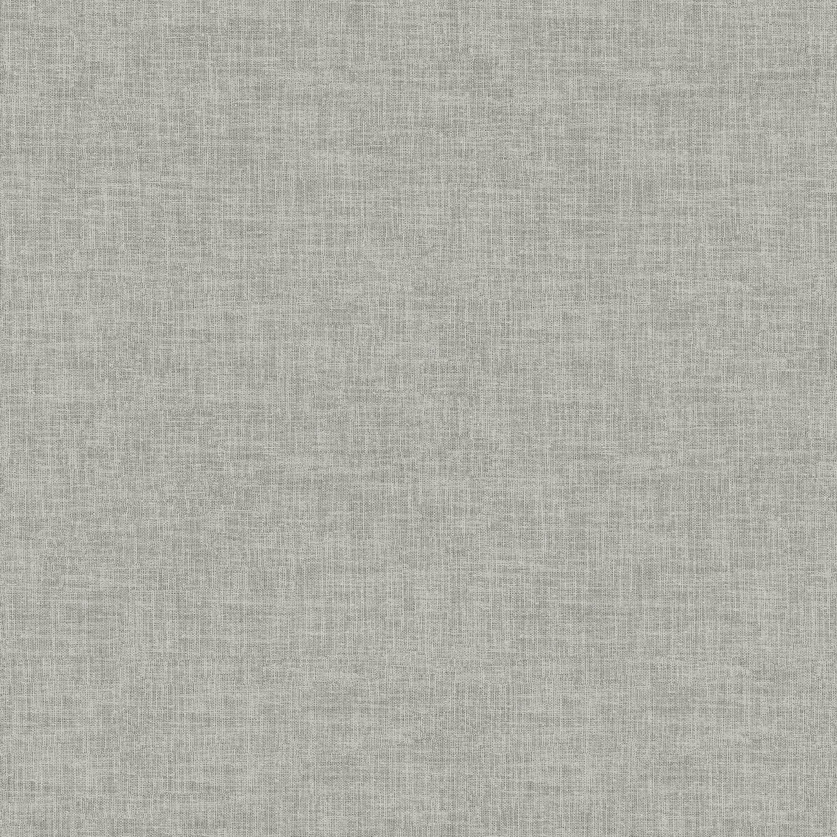 Veer Decor Antibes Linen Weave Texture Grey Wallpaper