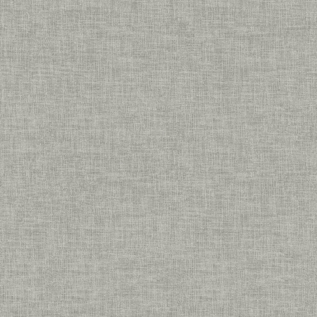 Veer Decor Antibes Linen Weave Texture Grey Wallpaper