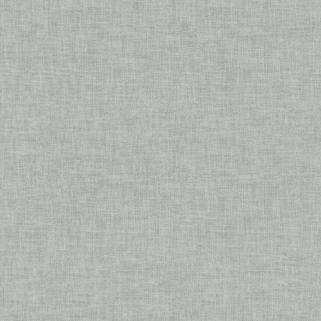 Veer Decor Antibes Linen Weave Texture Blue Wallpaper