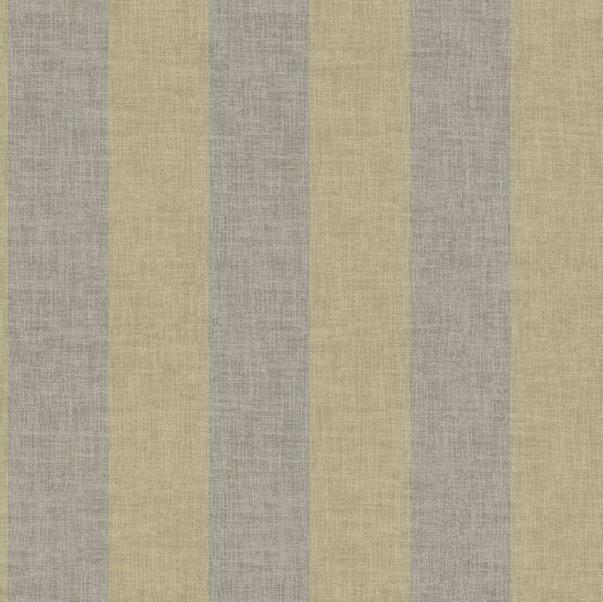 Veer Decor Antibes Linen Stripes Sage Wallpaper