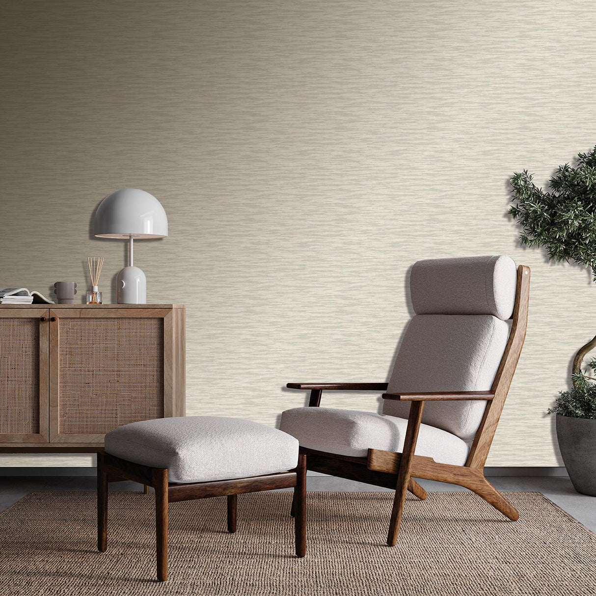 Veer Decor Horizon Taupe Wallpaper