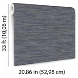 Veer Decor Horizon Navy Wallpaper