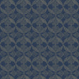 Veer Decor Ornament Navy Wallpaper