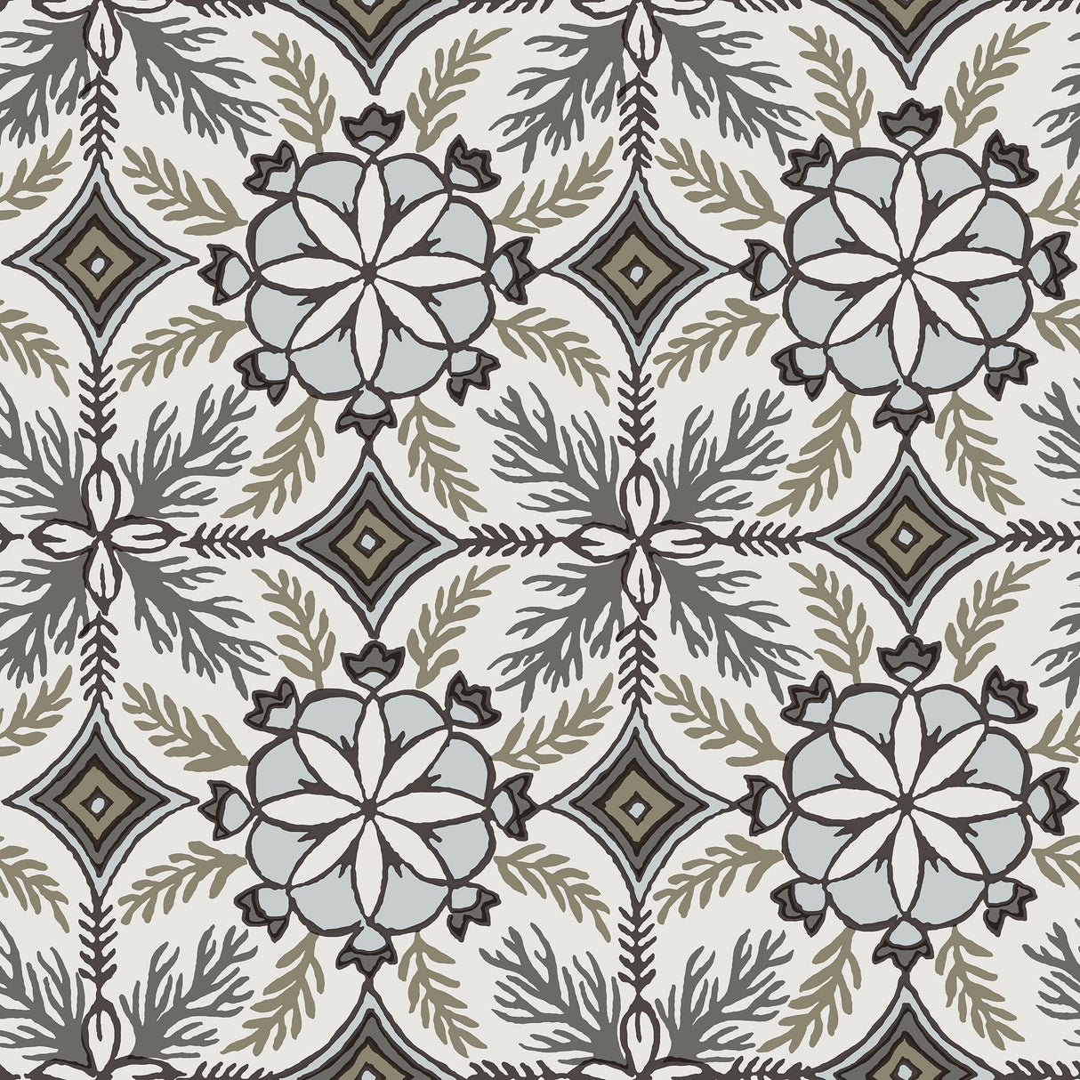 Veer Decor Morocco Taupe Wallpaper