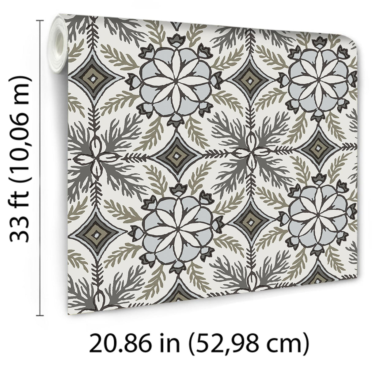 Veer Decor Morocco Taupe Wallpaper
