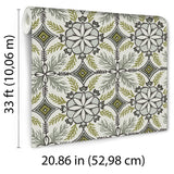 Veer Decor Morocco Green Wallpaper