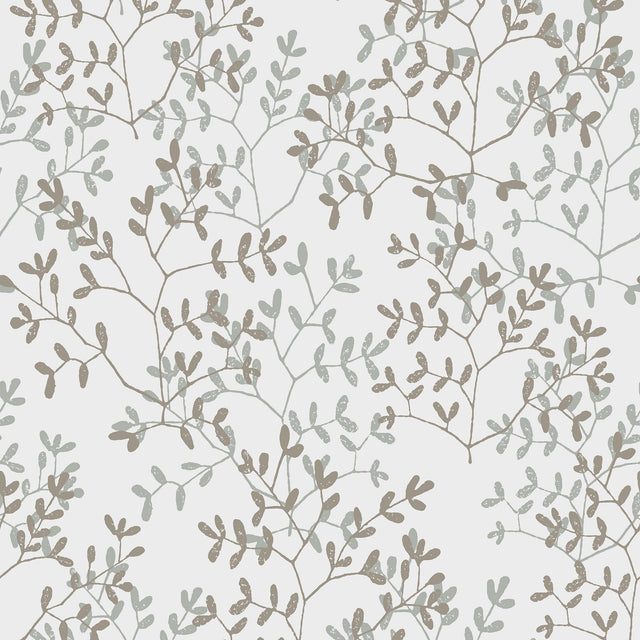 Veer Decor Antibes Branches White Wallpaper