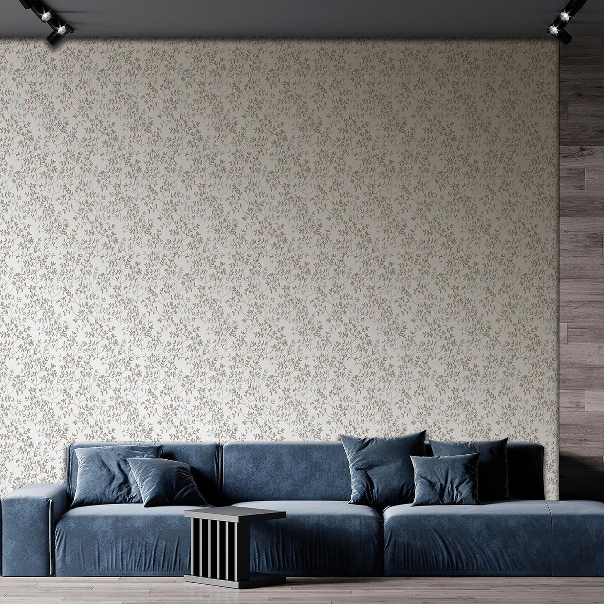 Veer Decor Antibes Branches White Wallpaper