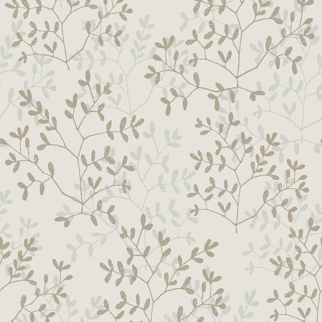 Veer Decor Antibes Branches Light Grey Wallpaper