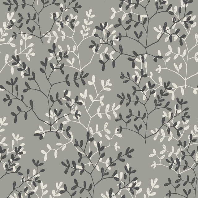 Veer Decor Antibes Branches Grey Wallpaper