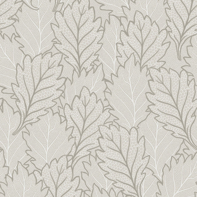 Veer Decor Quercus Leaves Beige Wallpaper