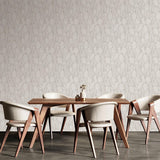 Veer Decor Quercus Leaves Beige Wallpaper