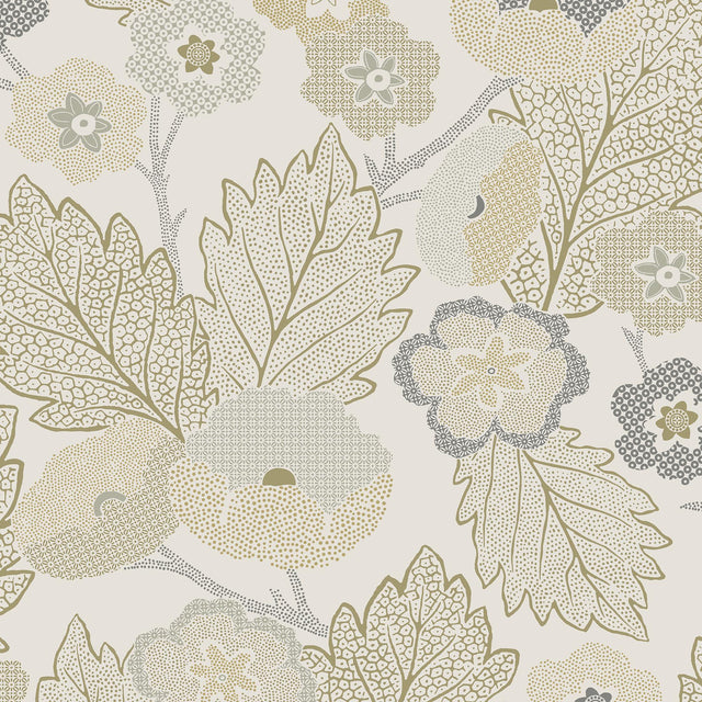 Veer Decor Antibes Flora Beige Wallpaper