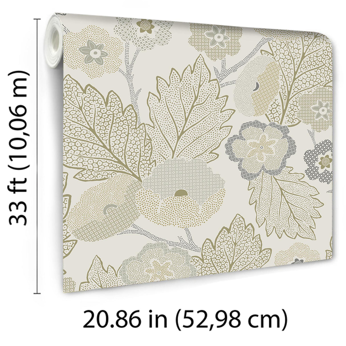 Veer Decor Antibes Flora Beige Wallpaper