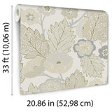 Veer Decor Antibes Flora Beige Wallpaper
