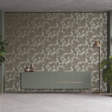 Veer Decor Antibes Flora Grey Wallpaper