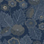 Veer Decor Antibes Flora Navy Wallpaper