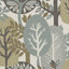 Veer Decor Antibes Nature Forest Taupe Wallpaper