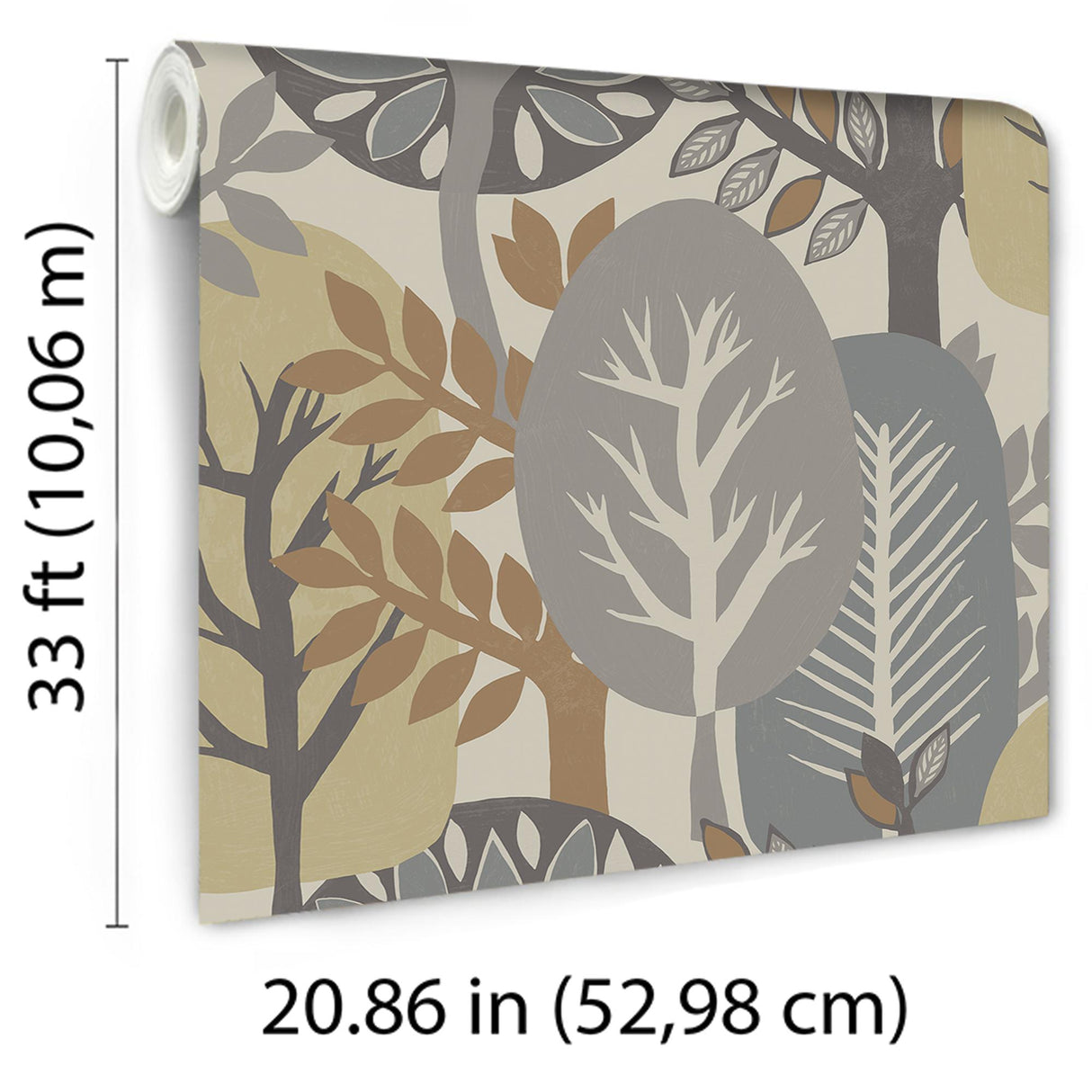 Veer Decor Antibes Nature Forest Beige Wallpaper