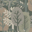 Veer Decor Antibes Nature Forest Green Wallpaper