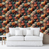Veer Decor Moody Floral Jewel Tones Peel & Stick Wallpaper