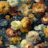 Veer Decor Moody Floral Yellow Peel & Stick Wallpaper