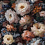 Veer Decor Floral Painting Orange Peel & Stick Wallpaper