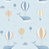 Veer Decor Celestial Sea Blue Wallpaper