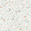 Veer Decor Bramble & Bloom Blue Wallpaper