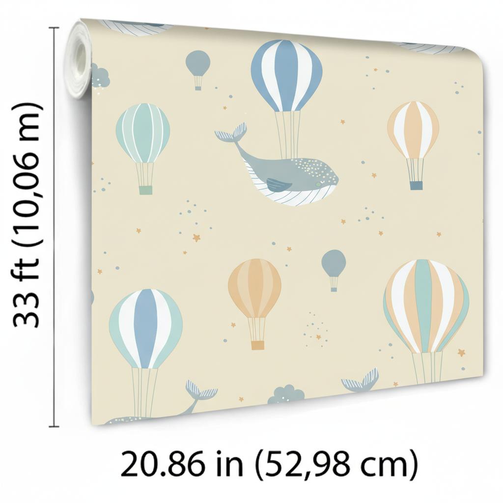 Veer Decor Celestial Sea Yellow Wallpaper