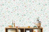 Veer Decor Bramble & Bloom Pink Wallpaper