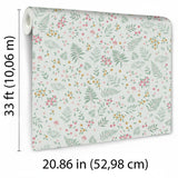 Veer Decor Bramble & Bloom Pink Wallpaper