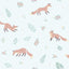 Veer Decor Fox and Fern Green Wallpaper