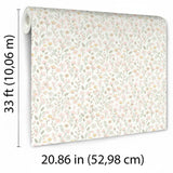 Veer Decor Blushed Meadow Pink Pastel Wallpaper