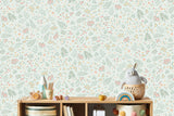 Veer Decor Bramble & Bloom Green Wallpaper