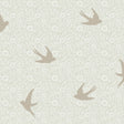 Veer Decor Sparrow Silhouettes Green Wallpaper