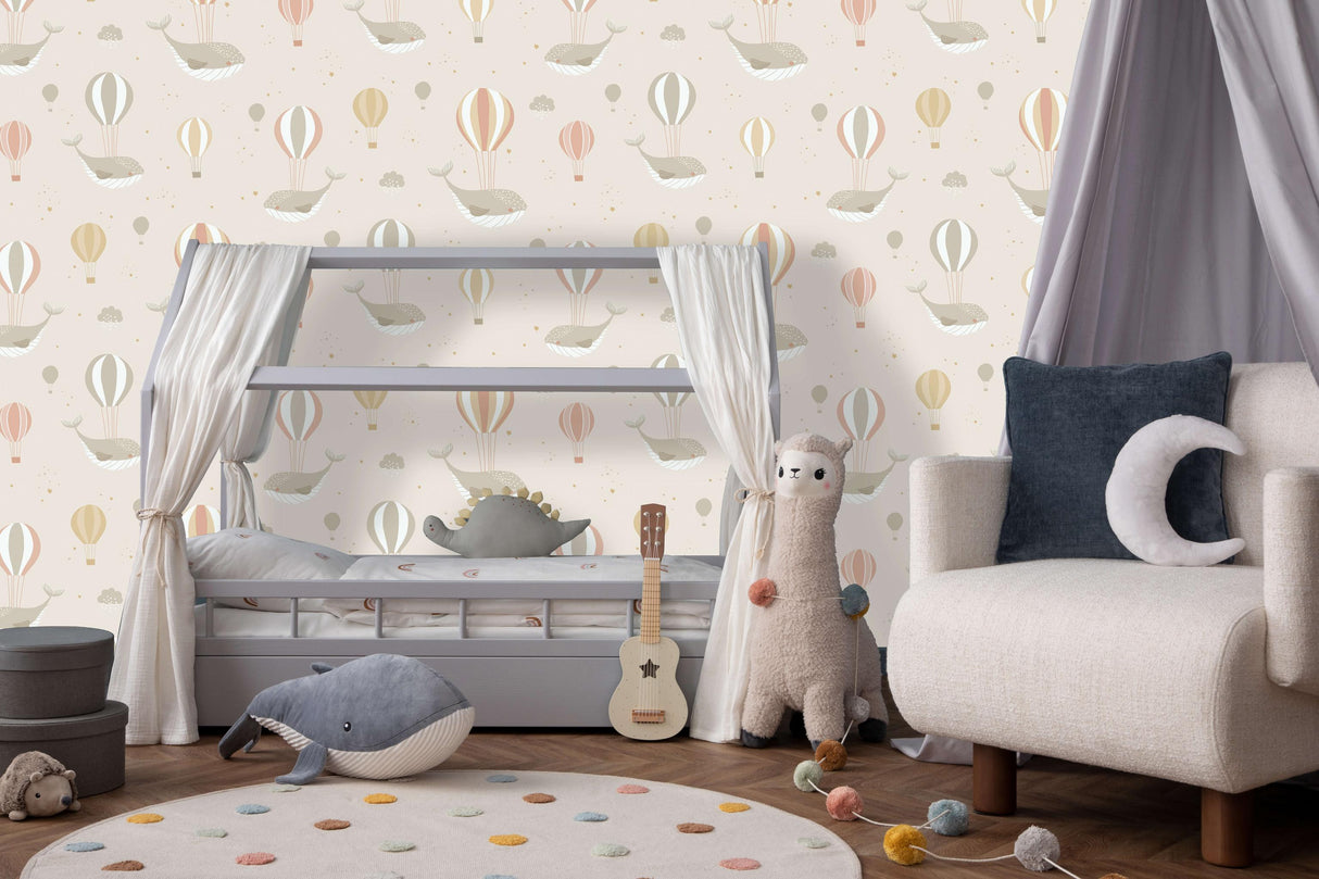 Veer Decor Celestial Sea Beige Wallpaper