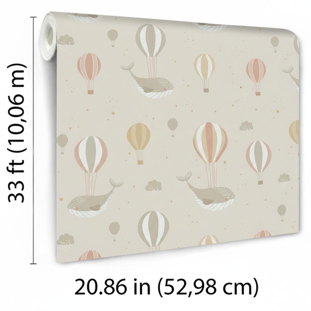 Veer Decor Celestial Sea Beige Wallpaper