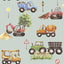 Veer Decor Little Builders Grey Wallpaper