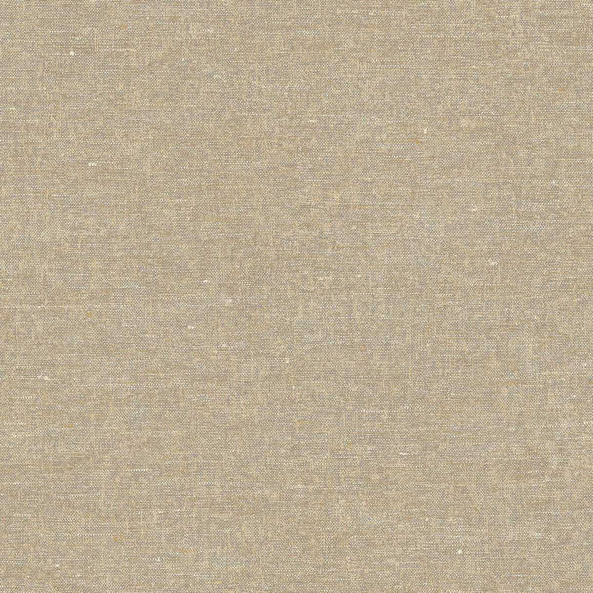 Veer Decor Faux Hemp Texture Taupe Wallpaper