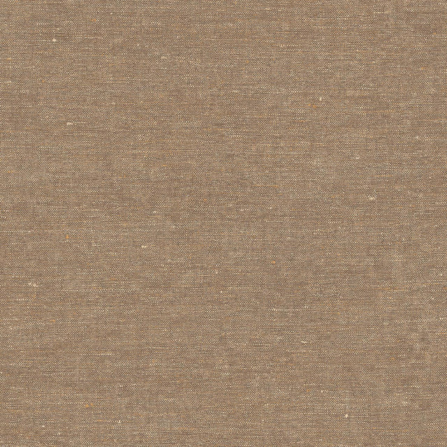 Veer Decor Faux Hemp Texture Imperial Brown Wallpaper
