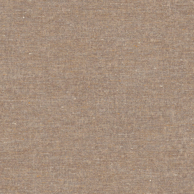 Veer Decor Faux Hemp Texture Carob Brown Wallpaper