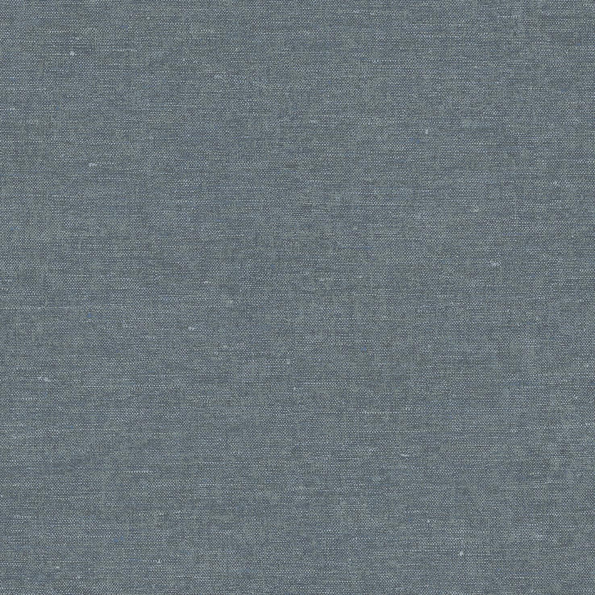 Veer Decor Faux Hemp Texture Blue Fusion Wallpaper