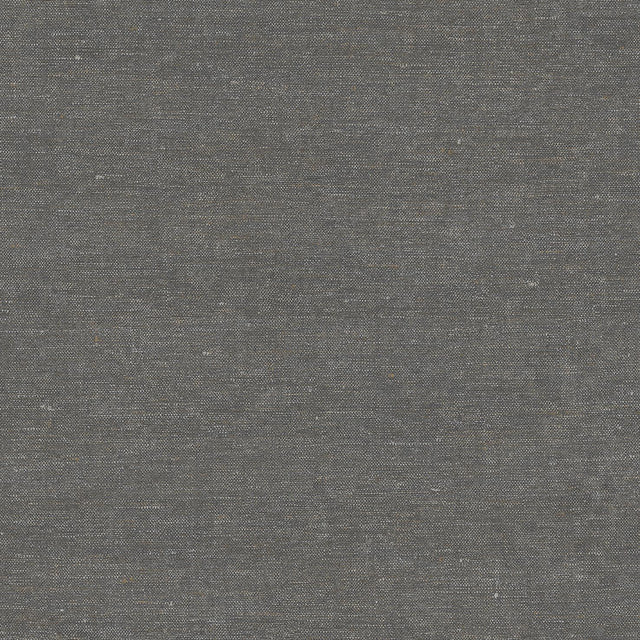 Veer Decor Faux Hemp Texture Anthracite Wallpaper
